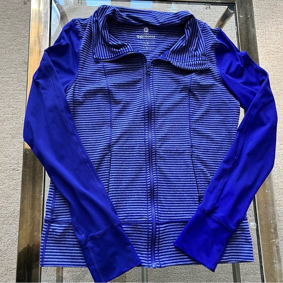 90 Degree By Reflex Purple Striped Women's Vest - Picture 9 of 11